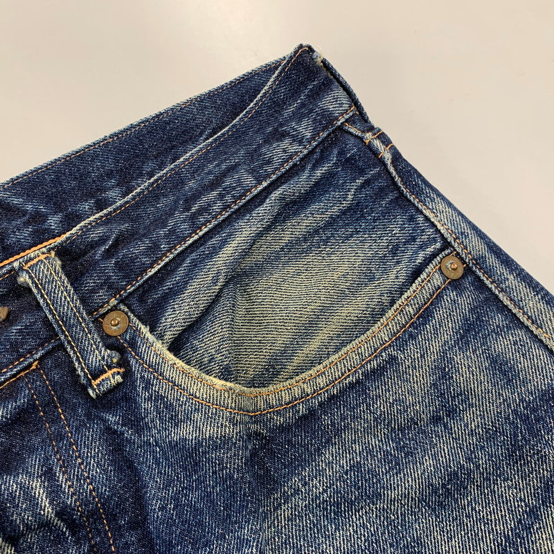 【中古品】【メンズ】 LEVI'S VINTAGE CLOSING リーバイス ヴィンテージクロージング 55501 刻印J22 日本製 1955MODEL復刻 04年製 BIG E 均等 V 501XX DENIM PANTS デニム パンツ ボトムス ズボン 157-260812-cs-02-izu サイズ：W32 L36 カラー：インディゴ 万代Net店