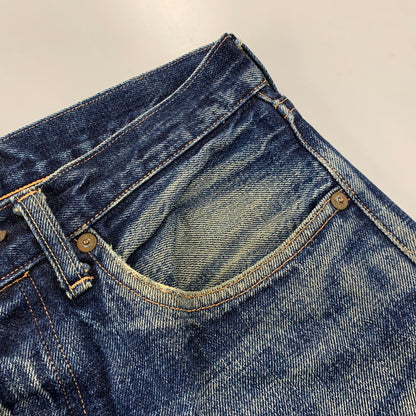 【中古品】【メンズ】 LEVI'S VINTAGE CLOSING リーバイス ヴィンテージクロージング 55501 刻印J22 日本製 1955MODEL復刻 04年製 BIG E 均等 V 501XX DENIM PANTS デニム パンツ ボトムス ズボン 157-260812-cs-02-izu サイズ：W32 L36 カラー：インディゴ 万代Net店