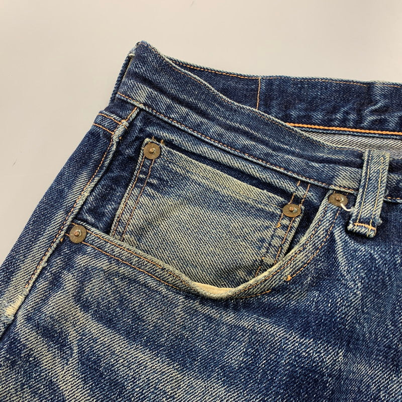 【中古品】【メンズ】 LEVI'S VINTAGE CLOSING リーバイス ヴィンテージクロージング 55501 刻印J22 日本製 1955MODEL復刻 04年製 BIG E 均等 V 501XX DENIM PANTS デニム パンツ ボトムス ズボン 157-260812-cs-02-izu サイズ：W32 L36 カラー：インディゴ 万代Net店