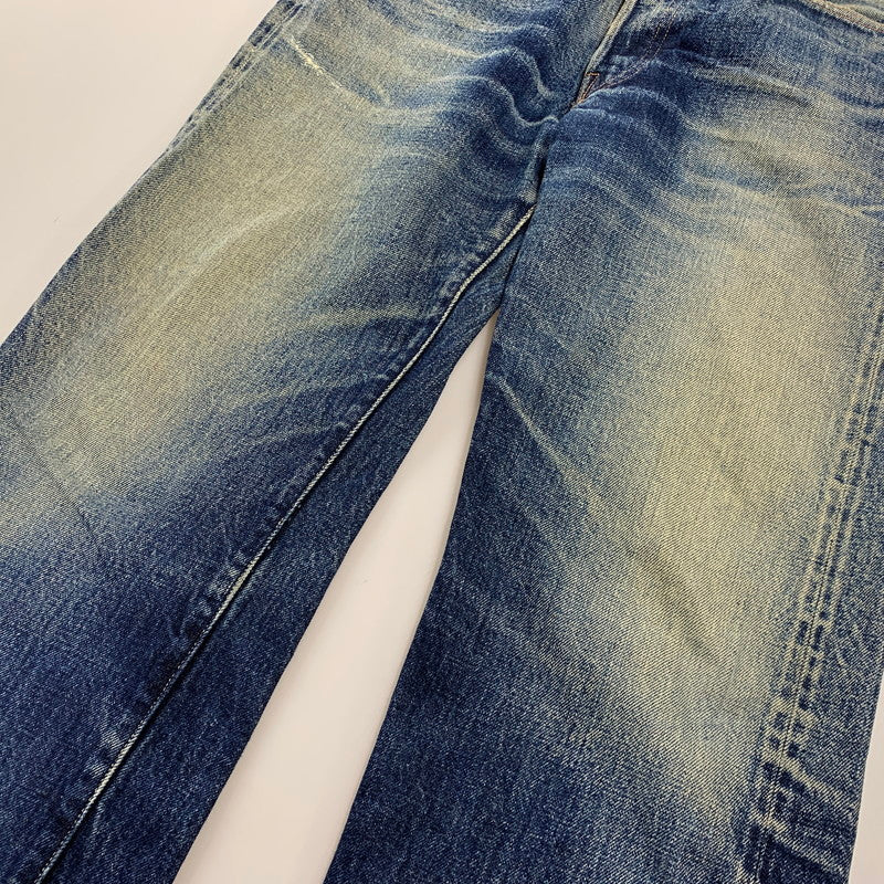 【中古品】【メンズ】 LEVI'S VINTAGE CLOSING リーバイス ヴィンテージクロージング 55501 刻印J22 日本製 1955MODEL復刻 04年製 BIG E 均等 V 501XX DENIM PANTS デニム パンツ ボトムス ズボン 157-260812-cs-02-izu サイズ：W32 L36 カラー：インディゴ 万代Net店