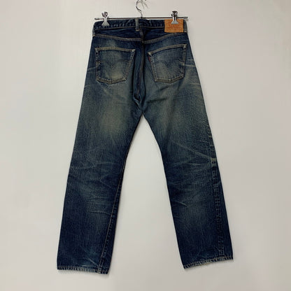 【中古品】【メンズ】 LEVI'S VINTAGE CLOSING リーバイス ヴィンテージクロージング 55501 刻印J22 日本製 1955MODEL復刻 04年製 BIG E 均等 V 501XX DENIM PANTS デニム パンツ ボトムス ズボン 157-260812-cs-02-izu サイズ：W32 L36 カラー：インディゴ 万代Net店