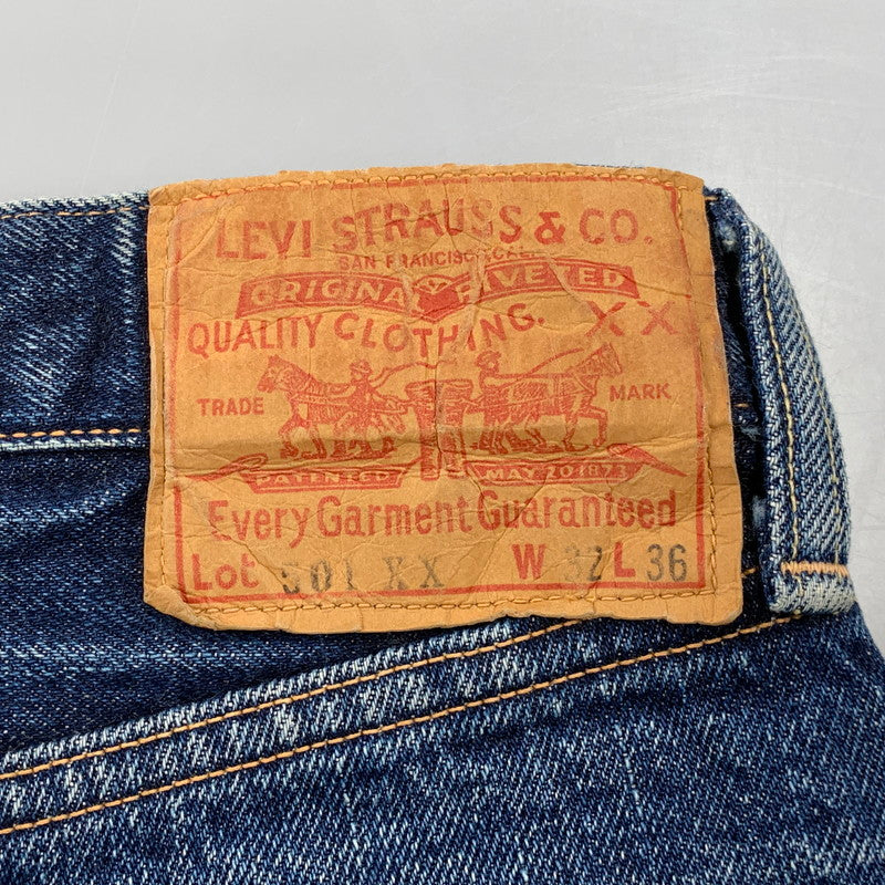 【中古品】【メンズ】 LEVI'S VINTAGE CLOSING リーバイス ヴィンテージクロージング 55501 刻印J22 日本製 1955MODEL復刻 04年製 BIG E 均等 V 501XX DENIM PANTS デニム パンツ ボトムス ズボン 157-260812-cs-02-izu サイズ：W32 L36 カラー：インディゴ 万代Net店