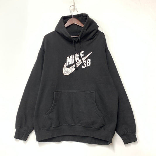 【中古品】【メンズ】 NIKE ナイキ × TRAVIS CACTUS JACK トラヴィス カクタス ジャック FOR SB HOODIE フォー エスビー フーディー トップス 長袖 142-260810-ya-07-izu サイズ：XL カラー：ブラック×ブルー 万代Net店
