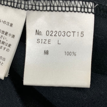 【中古品】【メンズ】 HYSTERIC GLAMOUR ヒステリックグラマー GUITAR GIRL OVERSIZE S/S TEE ギターガール オーバーサイズ 半袖 Tシャツ 140-260821-as-04-izu サイズ：L カラー：ブラック 万代Net店