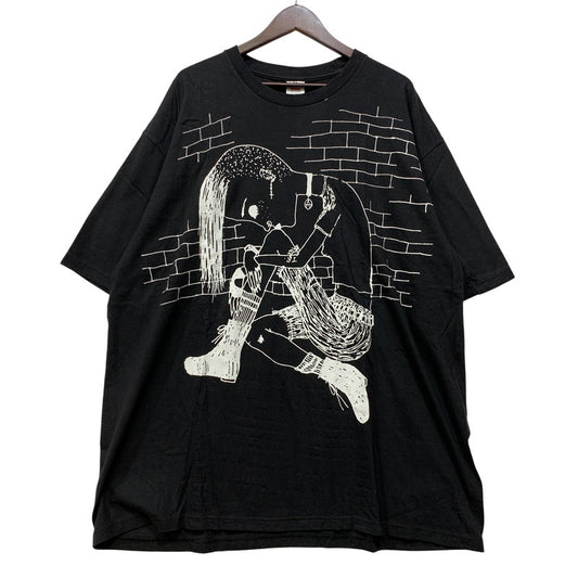 【中古品】【メンズ】 Supreme シュプリーム × Y'S BY YOHJI YAMAMOTO ワイズ ヨウジヤマモト THINKER TEE Tシャツ 半袖 149-260820-as-02-izu サイズ：XXL カラー：ブラック 万代Net店