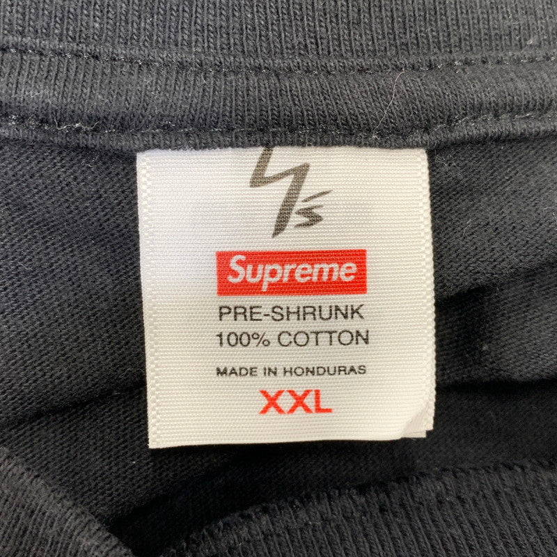 【中古品】【メンズ】 Supreme シュプリーム × Y'S BY YOHJI YAMAMOTO ワイズ ヨウジヤマモト THINKER TEE Tシャツ 半袖 149-260820-as-02-izu サイズ：XXL カラー：ブラック 万代Net店