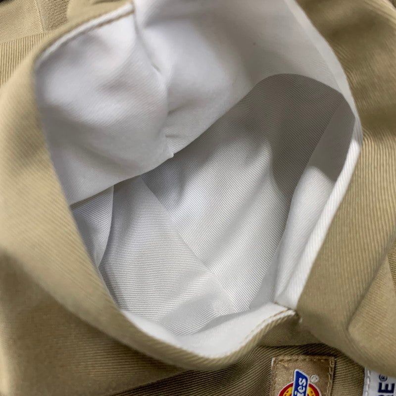 【中古品】【メンズ】 LIBERE リベーレ × DICKIES ディッキーズ 222201 PLUS WORK SHIRTS プラスワークシャツ トップス 半袖 142-260818-ya-09-izu サイズ：L カラー：ベージュ 万代Net店