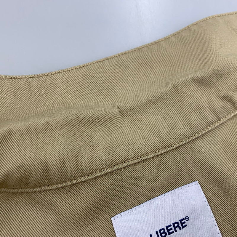 【中古品】【メンズ】 LIBERE リベーレ × DICKIES ディッキーズ 222201 PLUS WORK SHIRTS プラスワークシャツ トップス 半袖 142-260818-ya-09-izu サイズ：L カラー：ベージュ 万代Net店