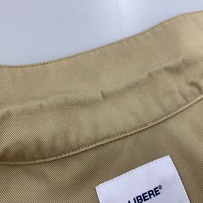 【中古品】【メンズ】 LIBERE リベーレ × DICKIES ディッキーズ 222201 PLUS WORK SHIRTS プラスワークシャツ トップス 半袖 142-260818-ya-09-izu サイズ：L カラー：ベージュ 万代Net店
