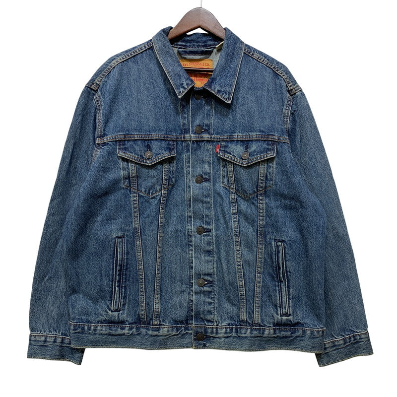 【中古品】【メンズ】 LEVI'S リーバイス PC9-A5782-0005 RELAXED FIT DENIM TRUCKER JACKET リラックス フィット デニム トラッカー ジャケット 147-260820-yn-01-izu サイズ：L カラー：インディゴ 万代Net店