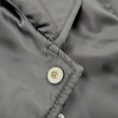 【中古品】【メンズ】 ESSENTIALS エッセンシャルズ × UNITED ARROWS ユナイテッドアローズ 5568-343-0066 NYLON COACH JACKET ナイロン コーチ ジャケット アウター 142-260824-ya-12-izu サイズ：L カラー：ブラック 万代Net店
