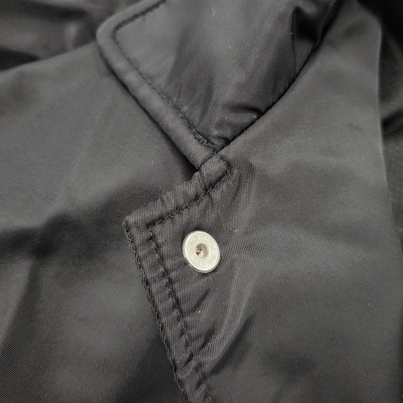 【中古品】【メンズ】 ESSENTIALS エッセンシャルズ × UNITED ARROWS ユナイテッドアローズ 5568-343-0066 NYLON COACH JACKET ナイロン コーチ ジャケット アウター 142-260824-ya-12-izu サイズ：L カラー：ブラック 万代Net店
