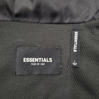 【中古品】【メンズ】 ESSENTIALS エッセンシャルズ × UNITED ARROWS ユナイテッドアローズ 5568-343-0066 NYLON COACH JACKET ナイロン コーチ ジャケット アウター 142-260824-ya-12-izu サイズ：L カラー：ブラック 万代Net店