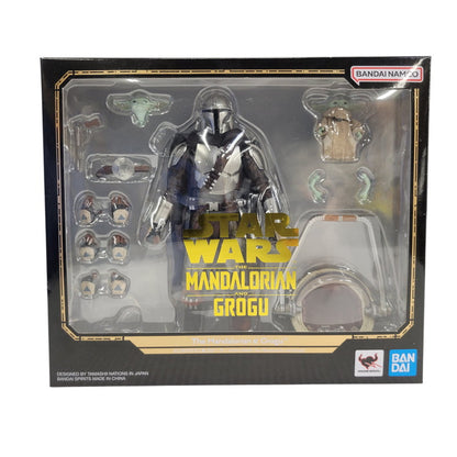 【中古美品】 S.H.Figuarts マンダロリアン＆グローグー(STAR WARS: The Mandalorian and Grogu) 055-261027-kk-06-izuh 万代Net店