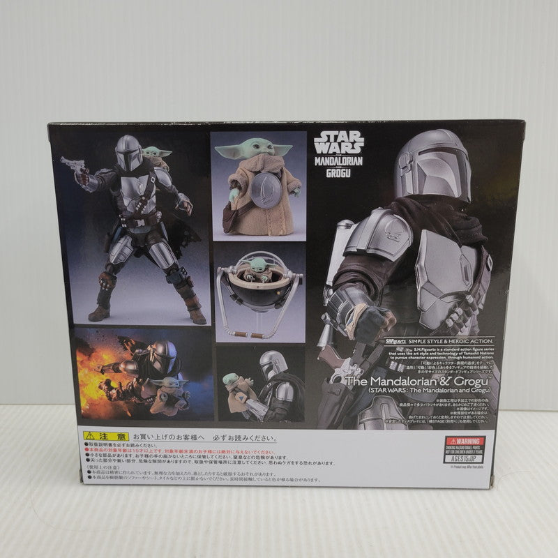 【中古美品】 S.H.Figuarts マンダロリアン＆グローグー(STAR WARS: The Mandalorian and Grogu) 055-261027-kk-06-izuh 万代Net店