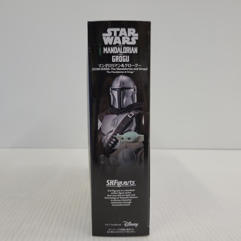 【中古美品】 S.H.Figuarts マンダロリアン＆グローグー(STAR WARS: The Mandalorian and Grogu) 055-261027-kk-06-izuh 万代Net店
