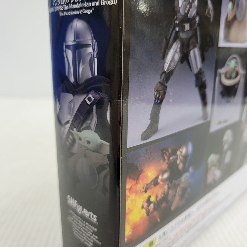 【中古美品】 S.H.Figuarts マンダロリアン＆グローグー(STAR WARS: The Mandalorian and Grogu) 055-261027-kk-06-izuh 万代Net店