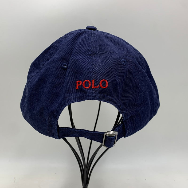 【中古品】【メンズ/レディース】 POLO RALPHLAUREN ポロ ラルフローレン 710548524014 CLASSIC SPORTS CAP クラシック スポーツ キャップ 帽子 185-260818-ya-15-izu サイズ：ONE SIZE カラー：ネイビー 万代Net店