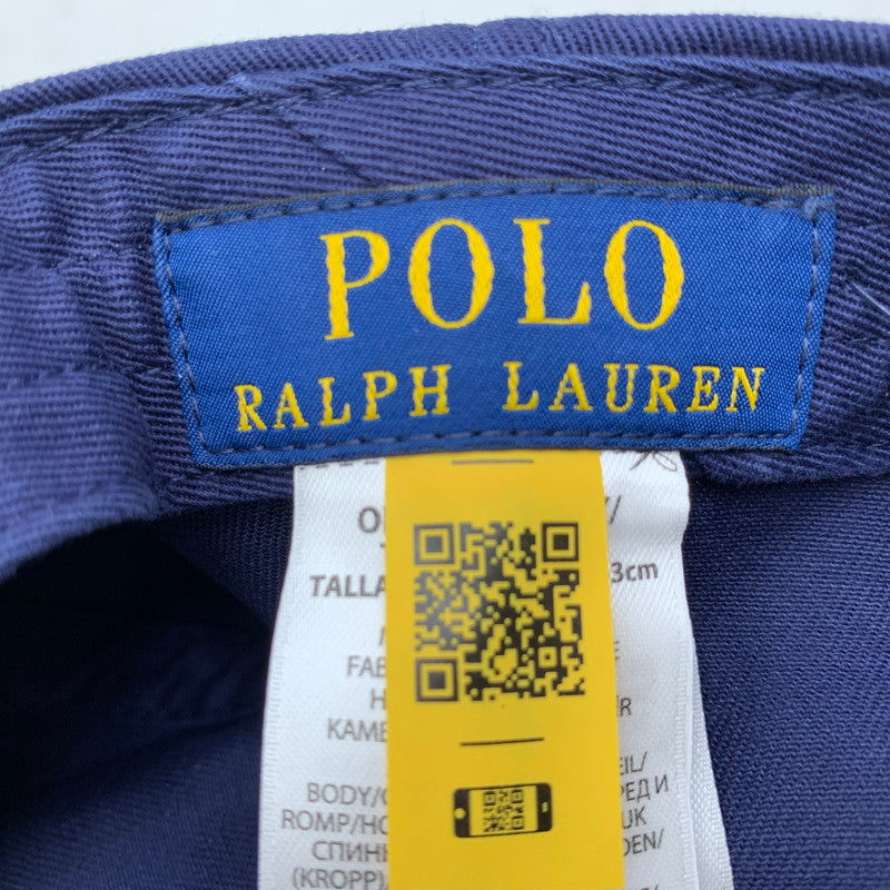 【中古品】【メンズ/レディース】 POLO RALPHLAUREN ポロ ラルフローレン 710548524014 CLASSIC SPORTS CAP クラシック スポーツ キャップ 帽子 185-260818-ya-15-izu サイズ：ONE SIZE カラー：ネイビー 万代Net店