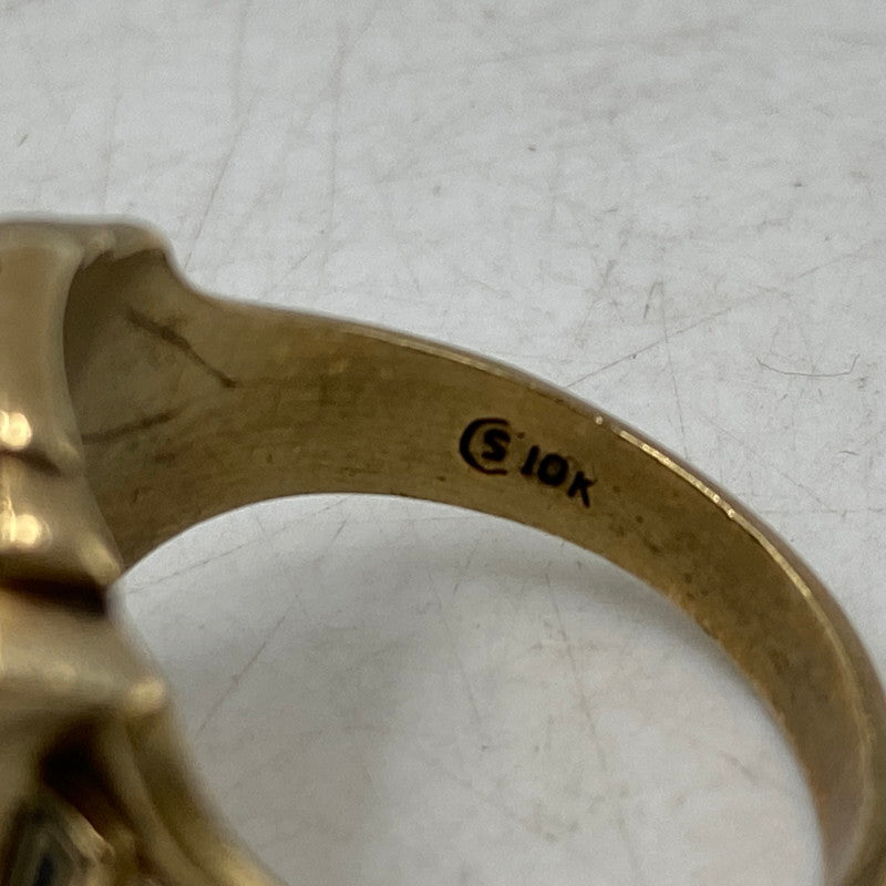 【中古品】【メンズ/レディース】 VINTAGE 10K 10金 1970 P CLASS RING クラス リング 指輪 アクセサリー 192-260810-cs-17-izu カラー：ゴールド 万代Net店