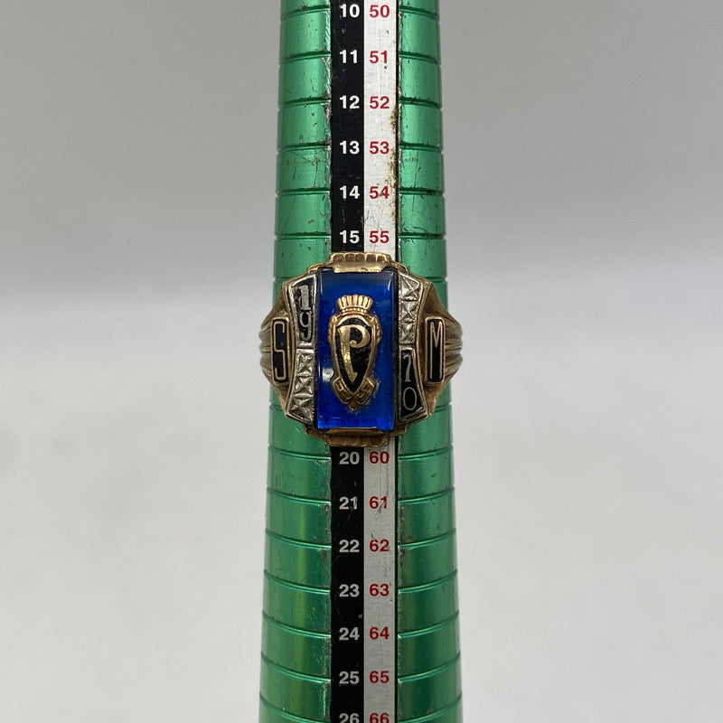 【中古品】【メンズ/レディース】 VINTAGE 10K 10金 1970 P CLASS RING クラス リング 指輪 アクセサリー 192-260810-cs-17-izu カラー：ゴールド 万代Net店