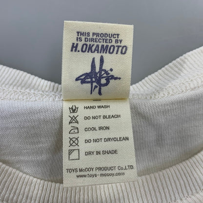 【中古品】【メンズ】 TOY'S MCCOY トイズマッコイ 8TH AIR FORCE TEE エア フォース Tシャツ トップス 半袖 145-260818-ya-10-izu サイズ：M カラー：ホワイト 万代Net店