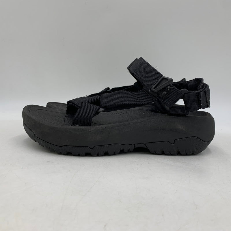 【中古品】【レディース】 TEVA テバ 1131270 HURRICANE ハリケーン XLT2 AMPSOLE アンプソール サンダル シューズ 靴 167-260818-ya-11-izu サイズ：24cm カラー：ブラック 万代Net店