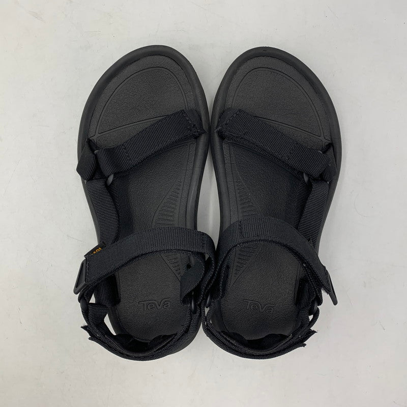 【中古品】【レディース】 TEVA テバ 1131270 HURRICANE ハリケーン XLT2 AMPSOLE アンプソール サンダル シューズ 靴 167-260818-ya-11-izu サイズ：24cm カラー：ブラック 万代Net店