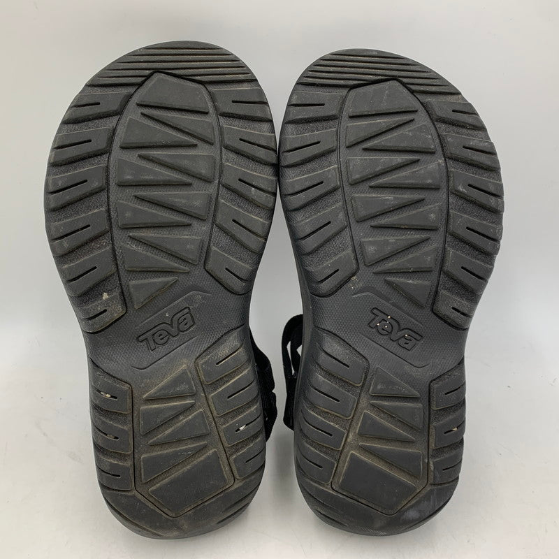 【中古品】【レディース】 TEVA テバ 1131270 HURRICANE ハリケーン XLT2 AMPSOLE アンプソール サンダル シューズ 靴 167-260818-ya-11-izu サイズ：24cm カラー：ブラック 万代Net店