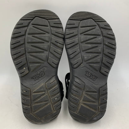 【中古品】【レディース】 TEVA テバ 1131270 HURRICANE ハリケーン XLT2 AMPSOLE アンプソール サンダル シューズ 靴 167-260818-ya-11-izu サイズ：24cm カラー：ブラック 万代Net店