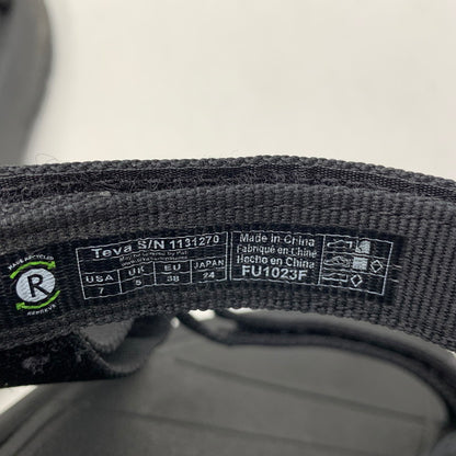 【中古品】【レディース】 TEVA テバ 1131270 HURRICANE ハリケーン XLT2 AMPSOLE アンプソール サンダル シューズ 靴 167-260818-ya-11-izu サイズ：24cm カラー：ブラック 万代Net店