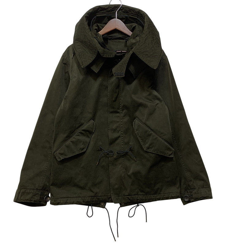 【中古品】【メンズ】 TEN C テンシー SHORT PARKA 13CTCUB04008 002105 ショートパーカ ジャケット 141-260813-as-03-izu サイズ：46 カラー：オリーブグリーン 万代Net店