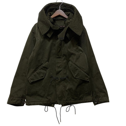 【中古品】【メンズ】 TEN C テンシー SHORT PARKA 13CTCUB04008 002105 ショートパーカ ジャケット 141-260813-as-03-izu サイズ：46 カラー：オリーブグリーン 万代Net店
