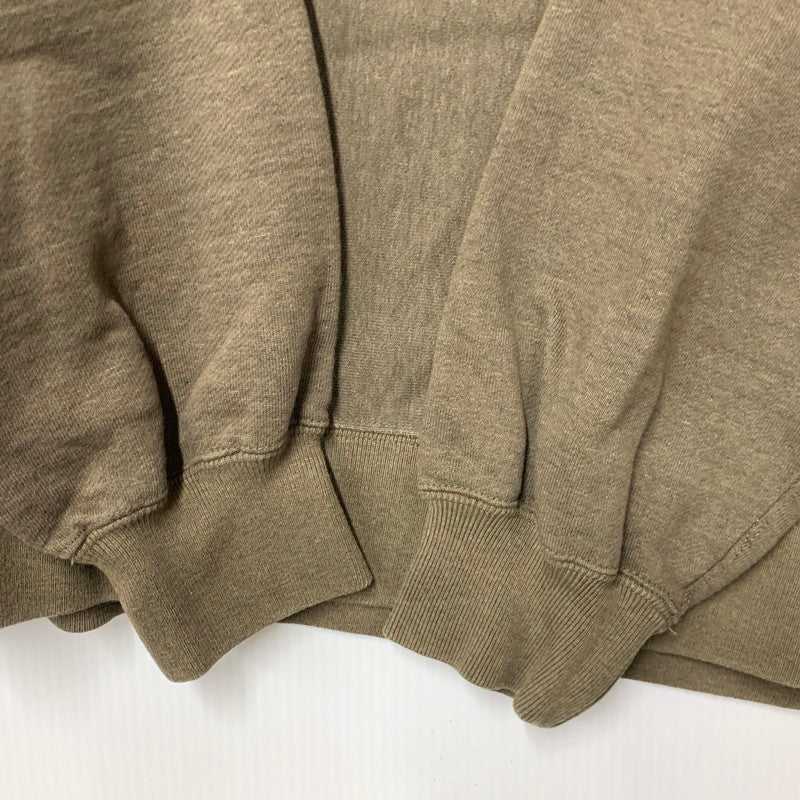 【中古品】【メンズ】 ULTERIOR アルテリア ULCS77-HC125 FADED SILKY TERRY RW SWEAT SHIRT フェイディッド シルキー テリーリバースウィーブ スウェット シャツ トップス 長袖 140-260810-ya-09-izu サイズ：3 カラー：カーキ 万代Net店