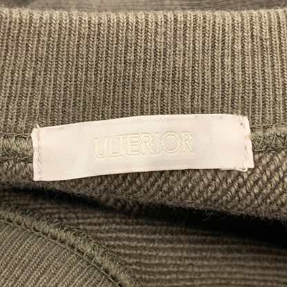【中古品】【メンズ】 ULTERIOR アルテリア ULCS77-HC125 FADED SILKY TERRY RW SWEAT SHIRT フェイディッド シルキー テリーリバースウィーブ スウェット シャツ トップス 長袖 140-260810-ya-09-izu サイズ：3 カラー：カーキ 万代Net店