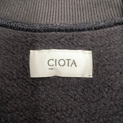 【中古品】【メンズ】 CIOTA シオタ CSLM-110M スビンコットン吊り裏毛起毛クルーネック スウェットシャツ トップス 長袖 140-260821-cs-11-izu サイズ：5 カラー：ブラック 万代Net店