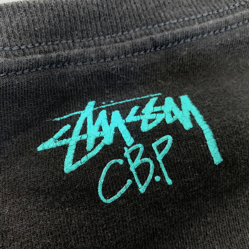 【中古品】【メンズ】 STUSSY ステューシー メキシコ製 千葉チャプト 00’S LOCAL COLOR SS LYNK TEE ローカル カラー エスエス リンク Tシャツ トップス 半袖 142-260828-cs-04-izu サイズ：L カラー：ブラック 万代Net店