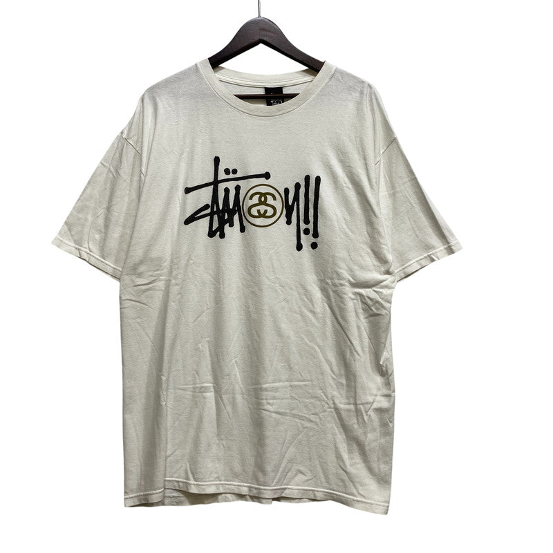 【中古品】【メンズ】 STUSSY ステューシー メキシコ製 SS LINK SS TEE エスエス リンク ショートスリーブ Ｔシャツ トップス 半袖 142-260819-cs-13-izu サイズ：L カラー：ホワイト 万代Net店