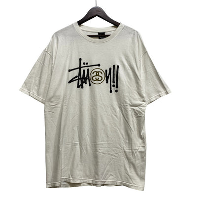 【中古品】【メンズ】 STUSSY ステューシー メキシコ製 SS LINK SS TEE エスエス リンク ショートスリーブ Ｔシャツ トップス 半袖 142-260819-cs-13-izu サイズ：L カラー：ホワイト 万代Net店