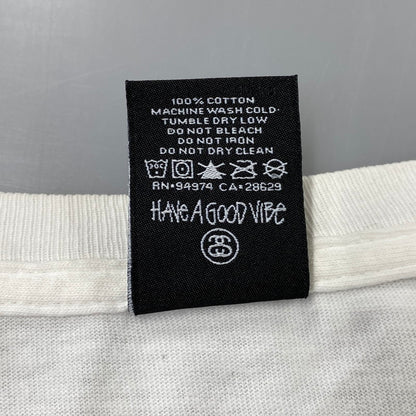 【中古品】【メンズ】 STUSSY ステューシー メキシコ製 SS LINK SS TEE エスエス リンク ショートスリーブ Ｔシャツ トップス 半袖 142-260819-cs-13-izu サイズ：L カラー：ホワイト 万代Net店