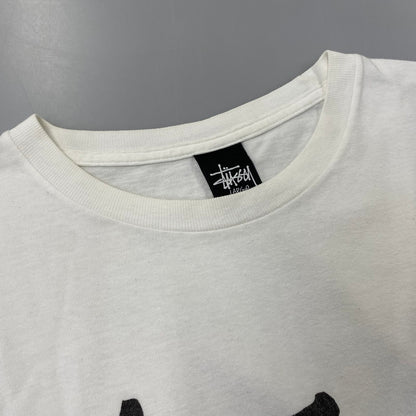 【中古品】【メンズ】 STUSSY ステューシー メキシコ製 SS LINK SS TEE エスエス リンク ショートスリーブ Ｔシャツ トップス 半袖 142-260819-cs-13-izu サイズ：L カラー：ホワイト 万代Net店