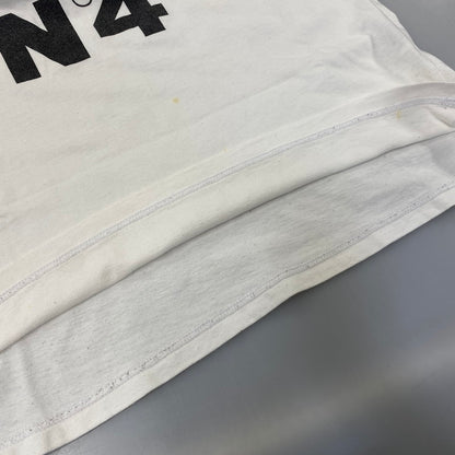 【中古品】【メンズ】 STUSSY ステューシー 金タグ SS LINK STRIPE SS TEE エスエス リンク ストライプ ショートスリーブ Tシャツ トップス 半袖 142-260819-cs-12-izu サイズ：M カラー：ホワイト 万代Net店