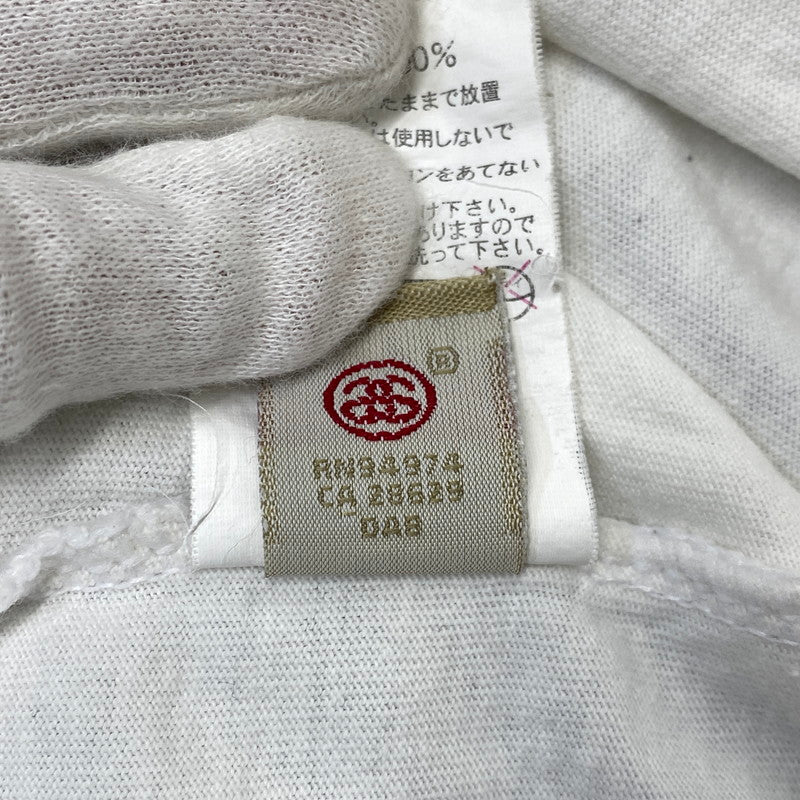 【中古品】【メンズ】 STUSSY ステューシー 金タグ SS LINK STRIPE SS TEE エスエス リンク ストライプ ショートスリーブ Tシャツ トップス 半袖 142-260819-cs-12-izu サイズ：M カラー：ホワイト 万代Net店