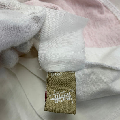 【中古品】【メンズ】 STUSSY ステューシー 2014 YEAR OF THE HORSE STRIPE S/S TEE 半袖 Tシャツ 142-260820-as-29-izu サイズ：L カラー：ホワイト 万代Net店