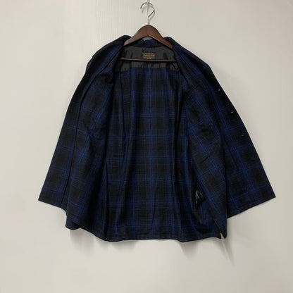【中古品】【メンズ】 PENDLETON ペンドルトン EDIFICE エディフィス 別注 24-050-300-1010 BEACH SHIRT ビーチシャツ トップス 長袖 145-260810-ya-04-izu サイズ：L カラー：ブラック×ブルー 万代Net店