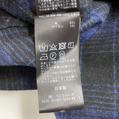 【中古品】【メンズ】 PENDLETON ペンドルトン EDIFICE エディフィス 別注 24-050-300-1010 BEACH SHIRT ビーチシャツ トップス 長袖 145-260810-ya-04-izu サイズ：L カラー：ブラック×ブルー 万代Net店