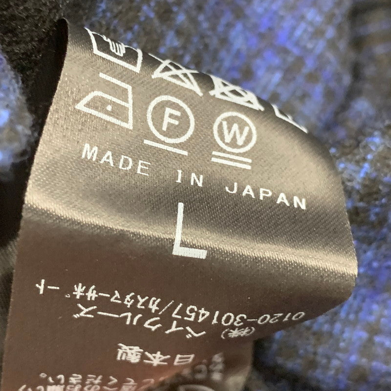 【中古品】【メンズ】 PENDLETON ペンドルトン EDIFICE エディフィス 別注 24-050-300-1010 BEACH SHIRT ビーチシャツ トップス 長袖 145-260810-ya-04-izu サイズ：L カラー：ブラック×ブルー 万代Net店