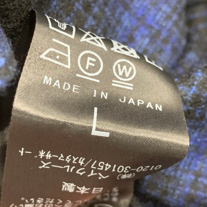 【中古品】【メンズ】 PENDLETON ペンドルトン EDIFICE エディフィス 別注 24-050-300-1010 BEACH SHIRT ビーチシャツ トップス 長袖 145-260810-ya-04-izu サイズ：L カラー：ブラック×ブルー 万代Net店