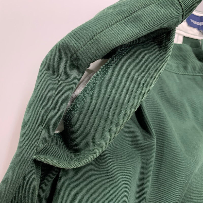 【中古品】【メンズ】 DESCENDANT ディセンダント 241WVDS-PTM09 DC-3 TWILL TROUSERS ツイル トラウザーズ パンツ ボトムス ズボン 153-260812-cs-05-izu サイズ：1 カラー：グリーン 万代Net店