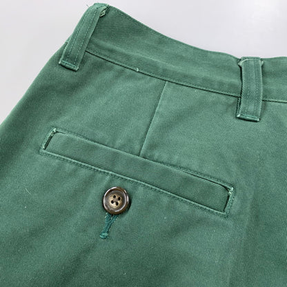 【中古品】【メンズ】 DESCENDANT ディセンダント 241WVDS-PTM09 DC-3 TWILL TROUSERS ツイル トラウザーズ パンツ ボトムス ズボン 153-260812-cs-05-izu サイズ：1 カラー：グリーン 万代Net店